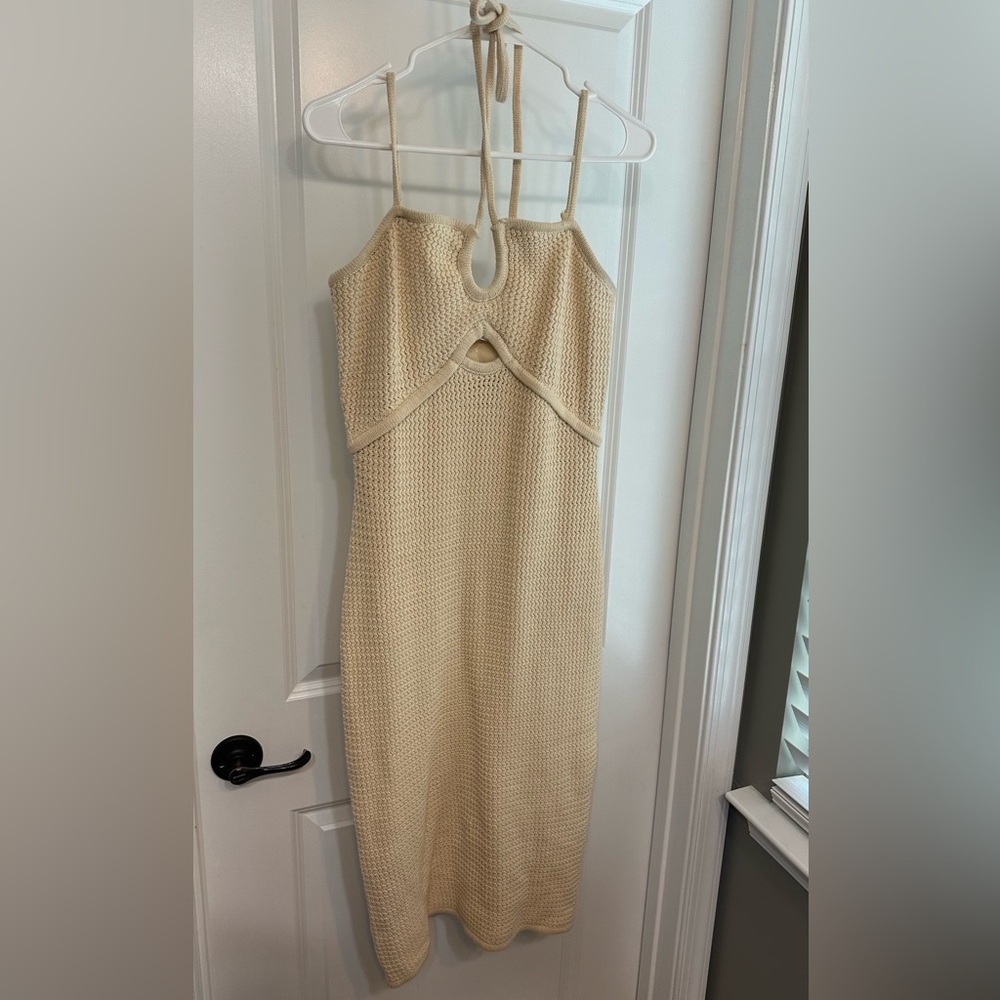 Crochê mídi dress